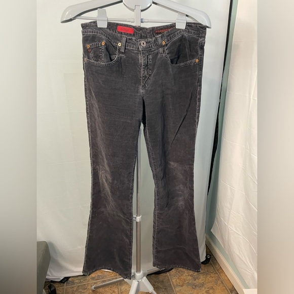 Ag Adriano Goldschmied Denim - AG Adriano Goldschmied Black Flared corduroy size 31